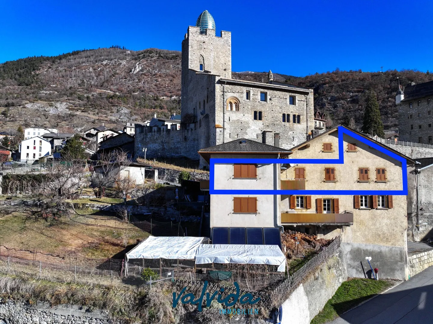 Loggia sopra Leuk-Città - 5.5 stanze con vista spettacolare - Foto 3 di 16