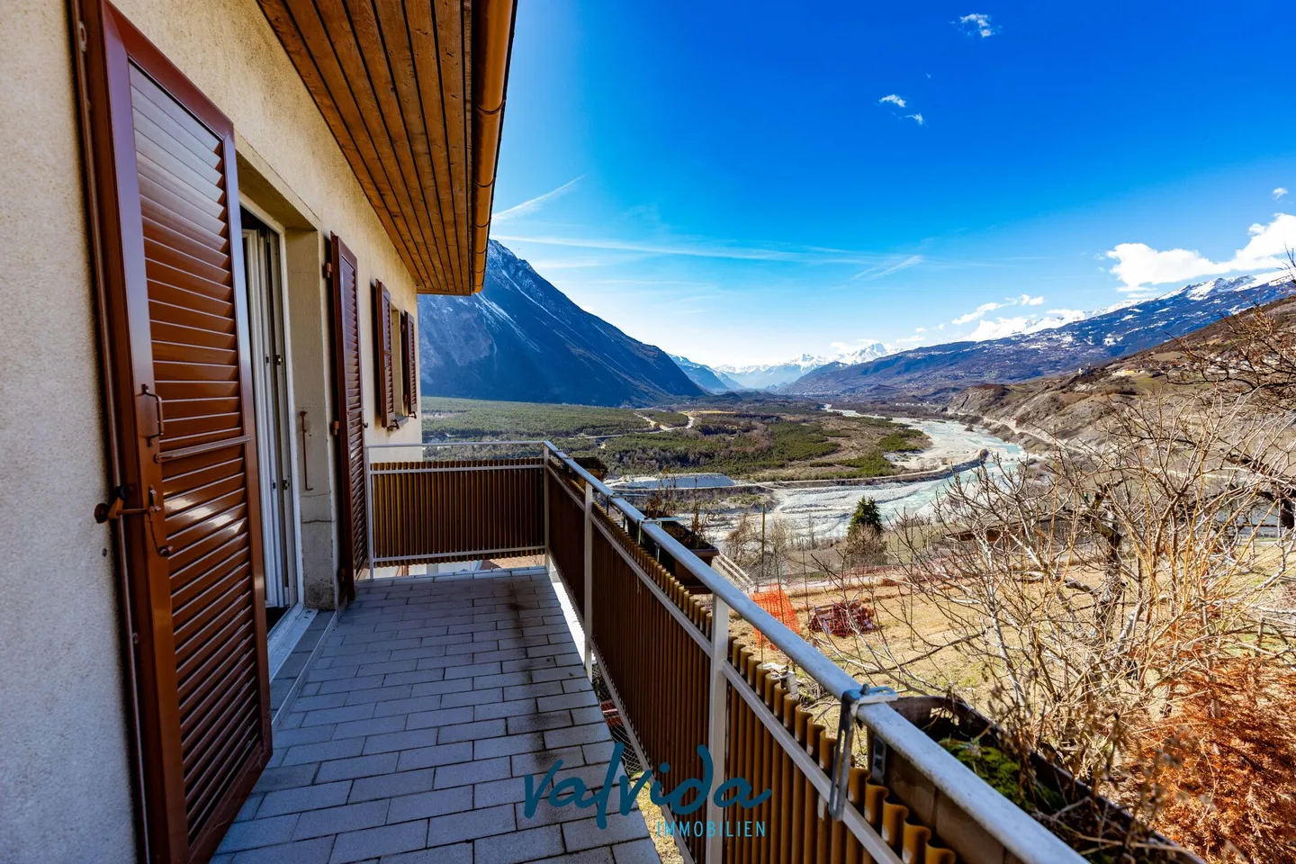 Loggia sopra Leuk-Città - 5.5 stanze con vista spettacolare - Foto 1 di 16