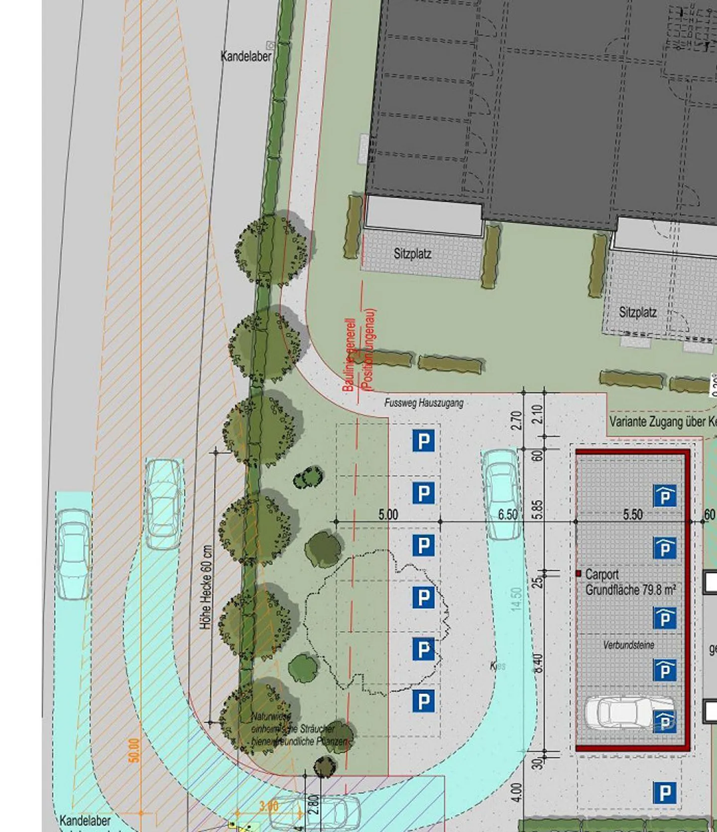 Espace de stationnement central ou carport à louer - Photo 1 sur 1