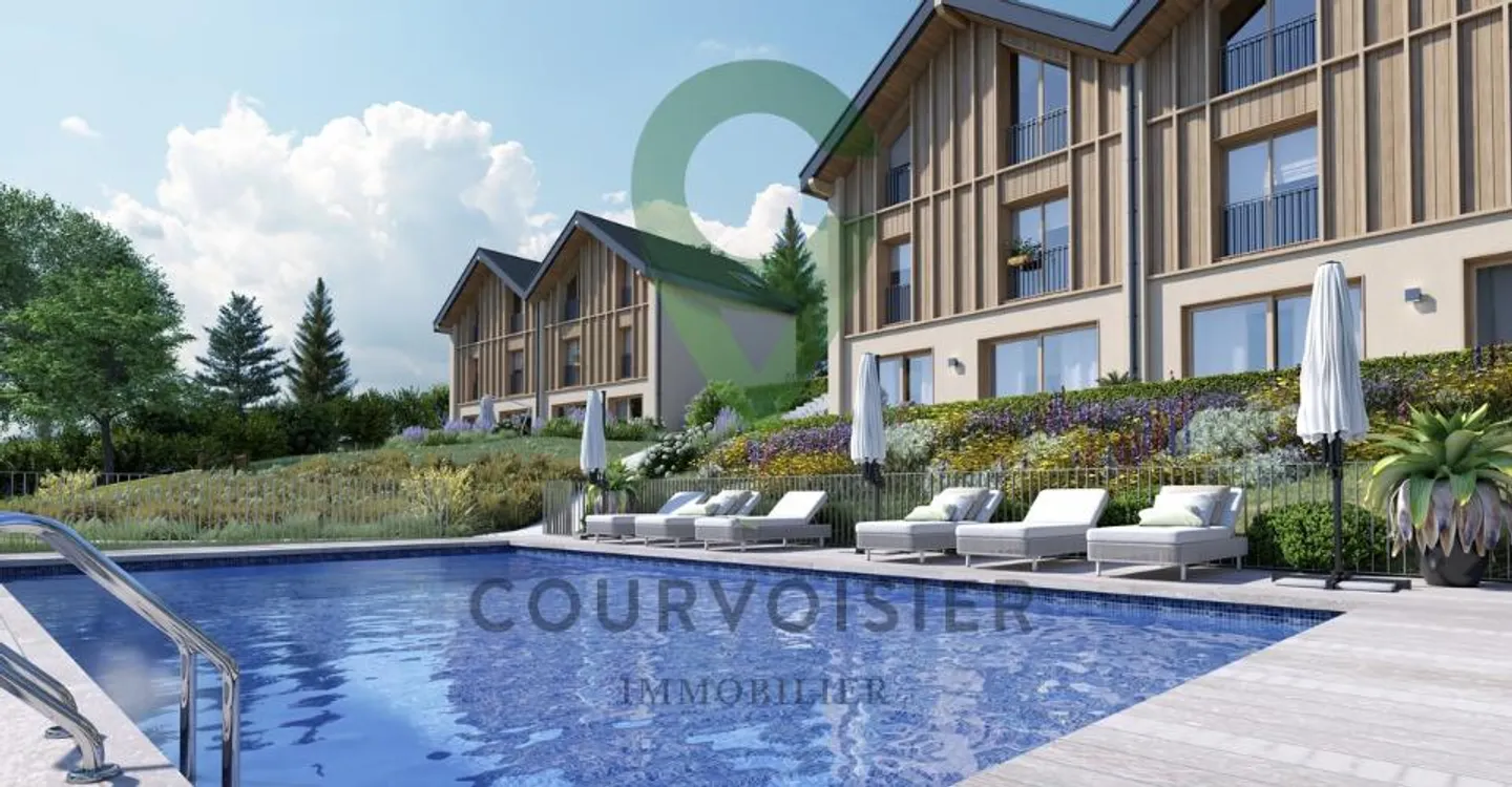 Triplex mit Seeblick und Garten - Foto 1 von 9