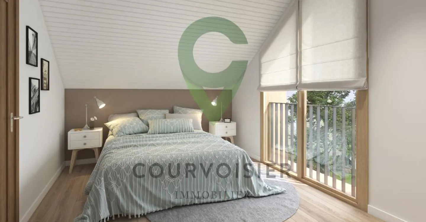 Triplex mit Seeblick und Garten - Foto 8 von 9