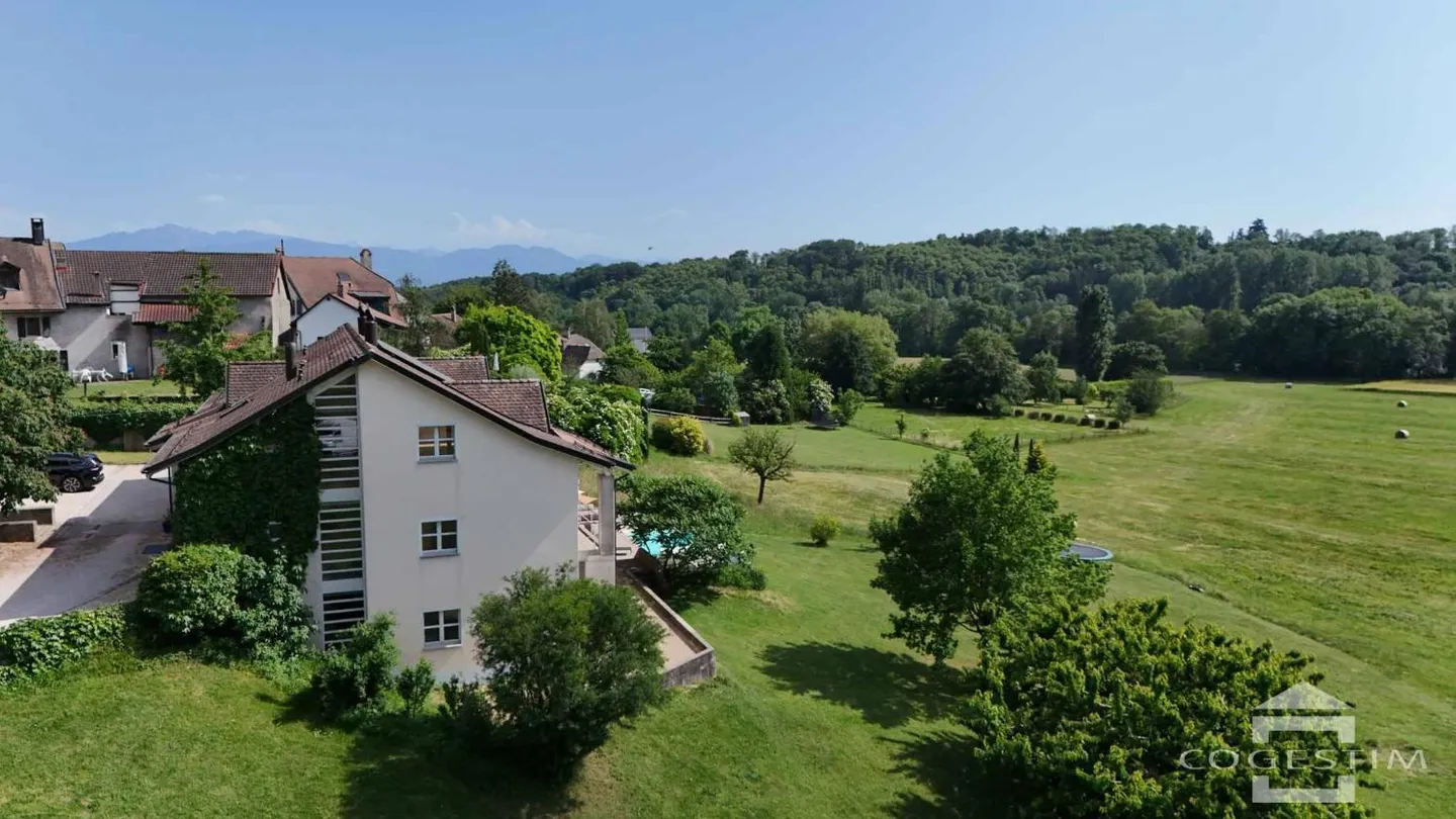 La sérénité de la campagne à 10 minutes de Morges Grande maison mitoyenne - Photo 11 sur 13