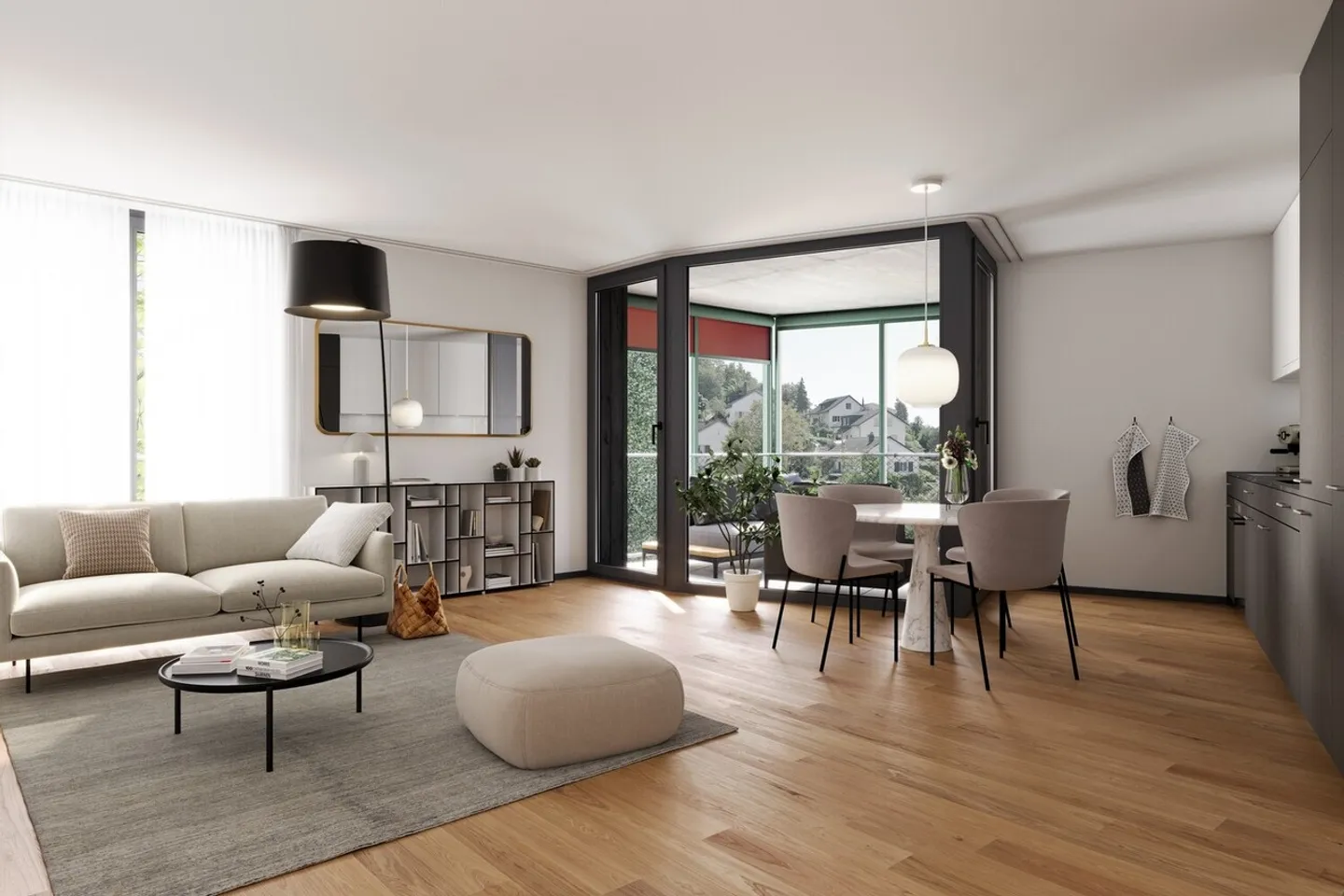 Erstvermietung: Aussergewöhnliche 3.5 Zimmer-Attika-Wohnung - Foto 3 von 7