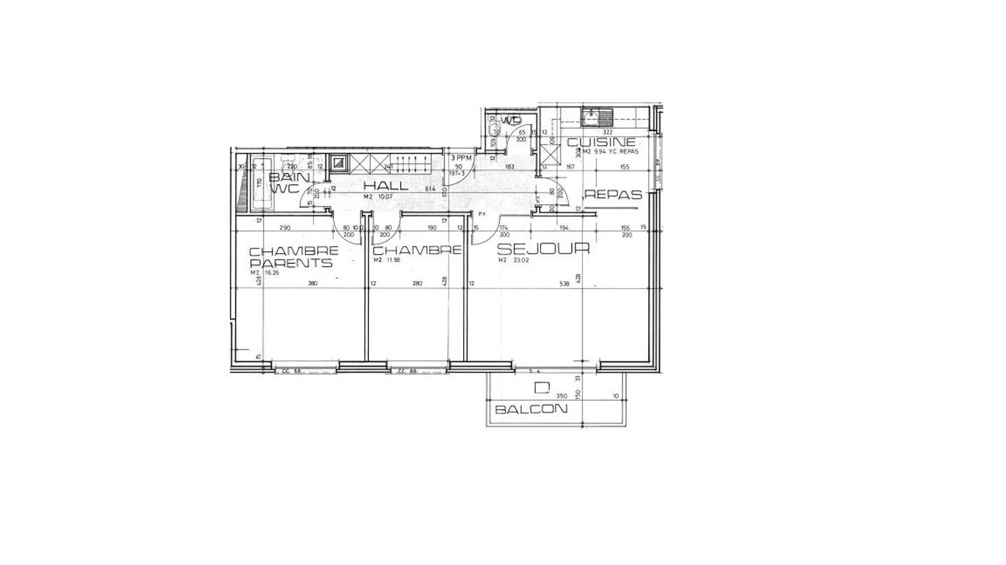 Nice 3½ room apartment with balcony - Photo 2 of 2