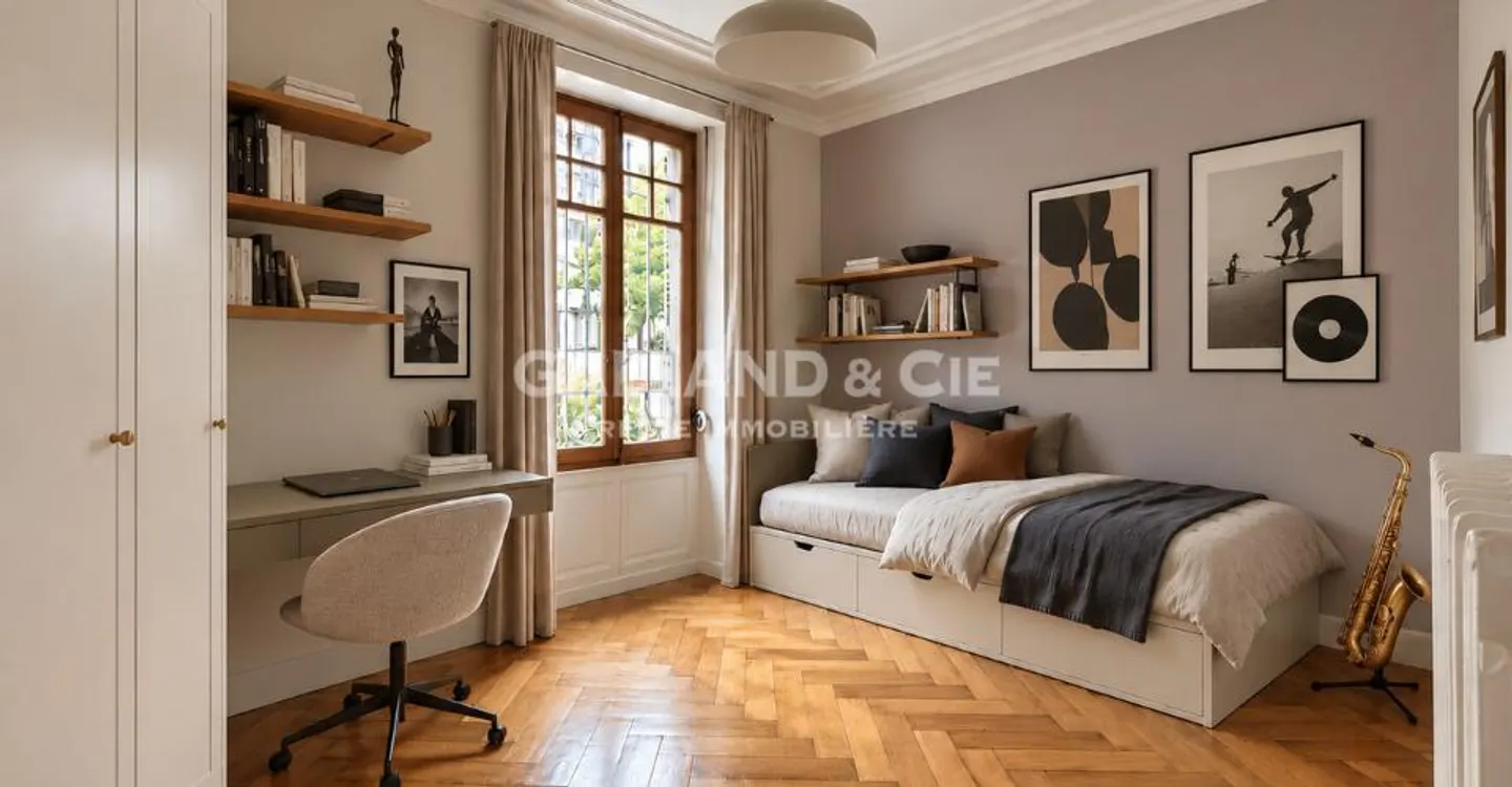 Grand 5,5 pièces, cachet architectural et jardin - Photo 8 of 10