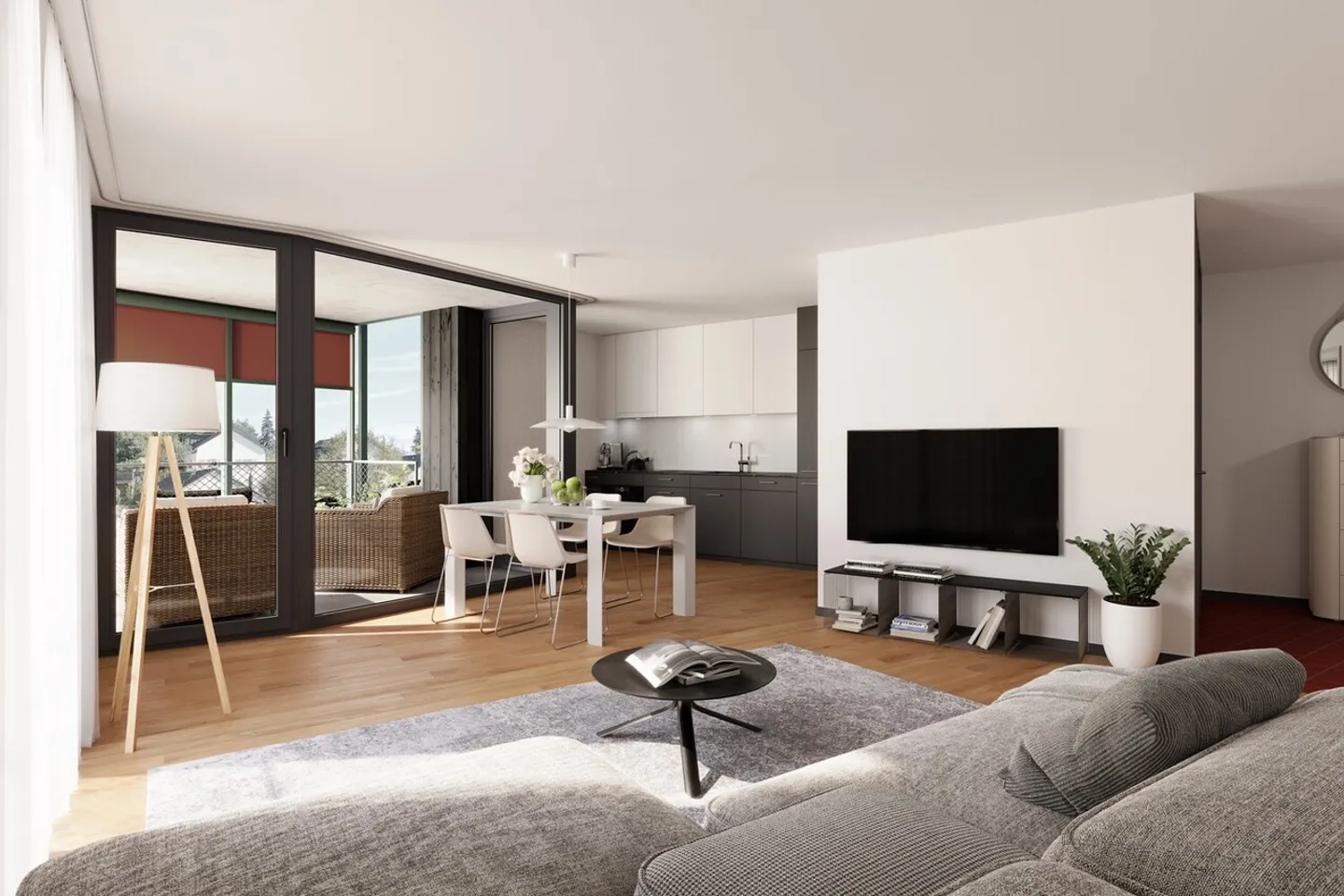 Erstvermietung: Aussergewöhnliche 3.5 Zimmer-Attika-Wohnung - Foto 4 von 7