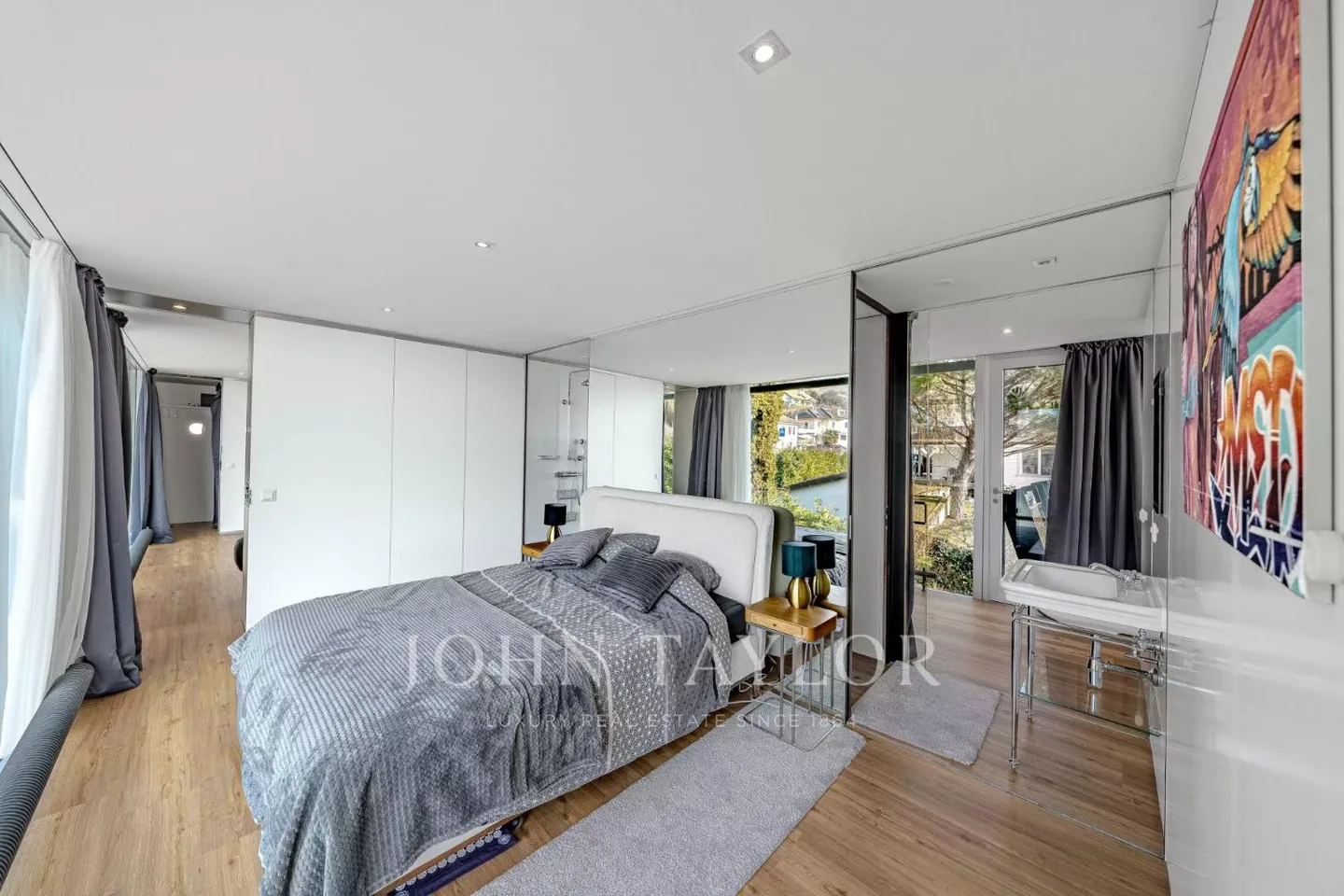 Villa d'architecte avec vue lac - Photo 4 sur 12