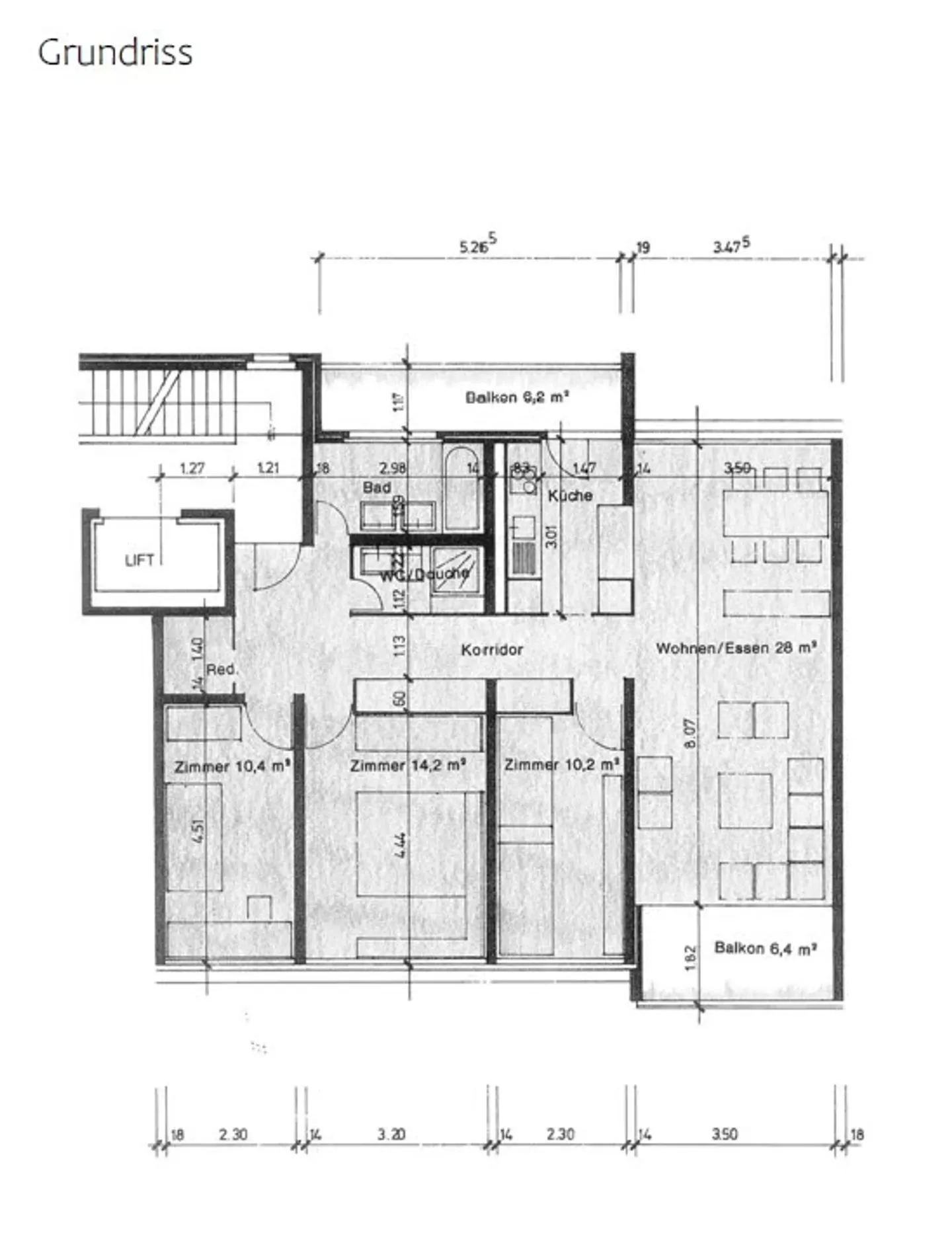 Modernes Apartment mit zwei Balkonen - Foto 20 von 20