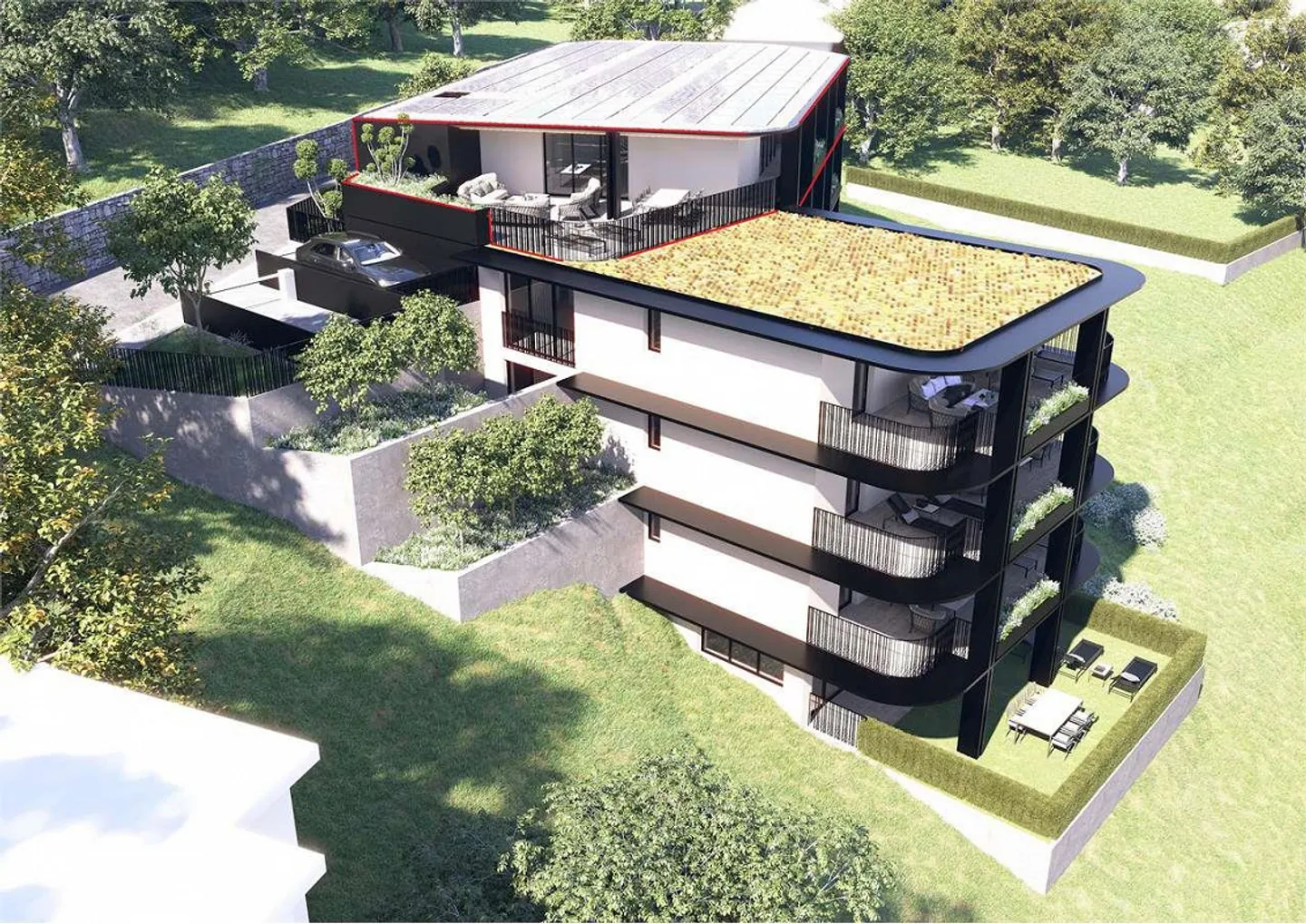 Nuova Residenza Oasis - Raffinato ATTICO 5.5 Locali di 245 m² - Foto 2 di 13