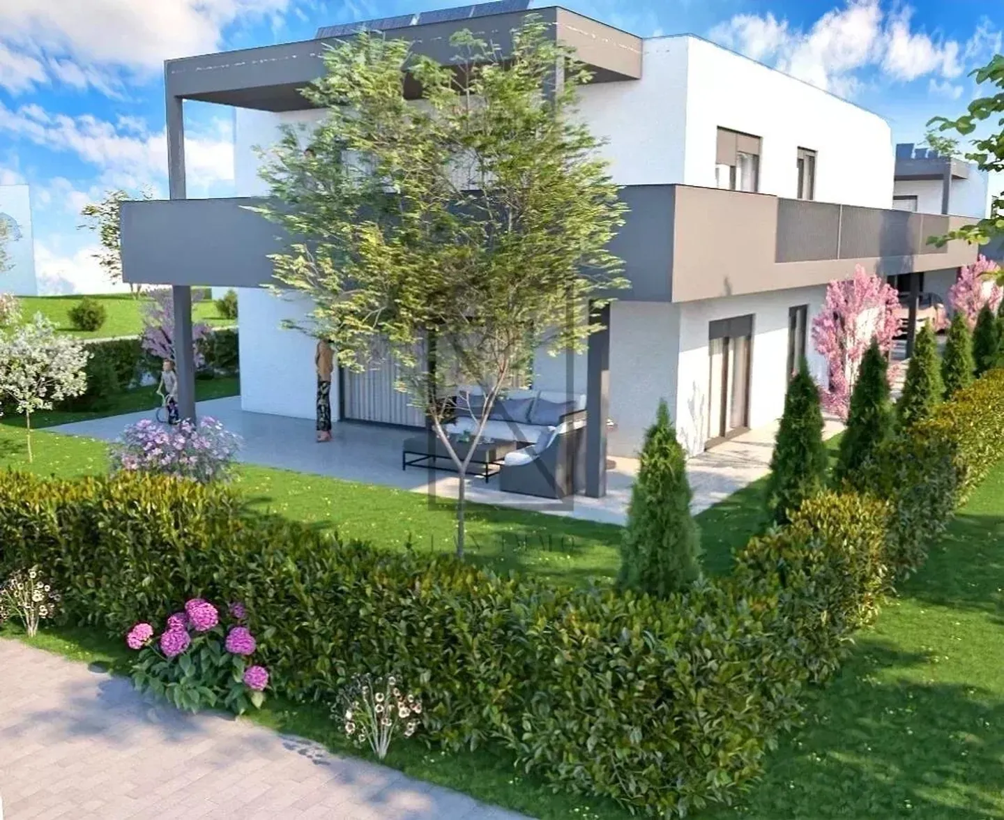 Modern Apartment with Terrace - Photo 1 of 12