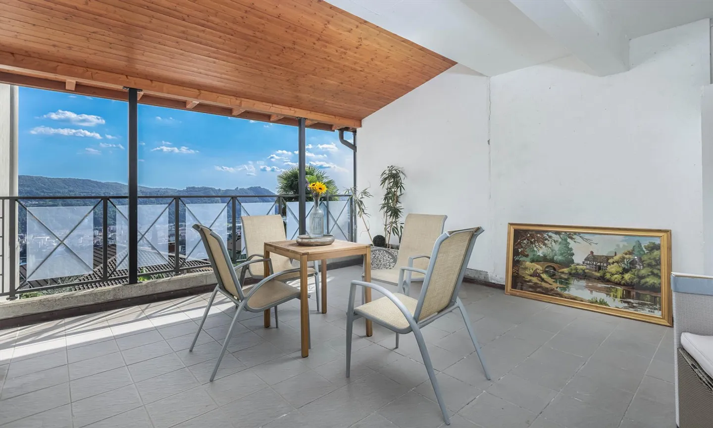 Villa with large plot and open view in Vacallo Alta - Photo 9 of 13