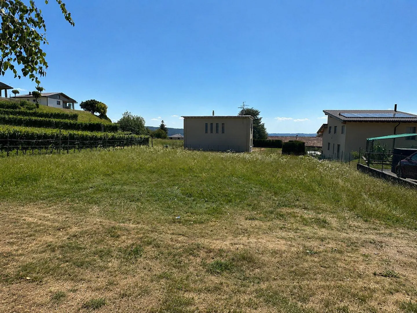 Buildable, flat plot in the green with approved project - Photo 3 of 12