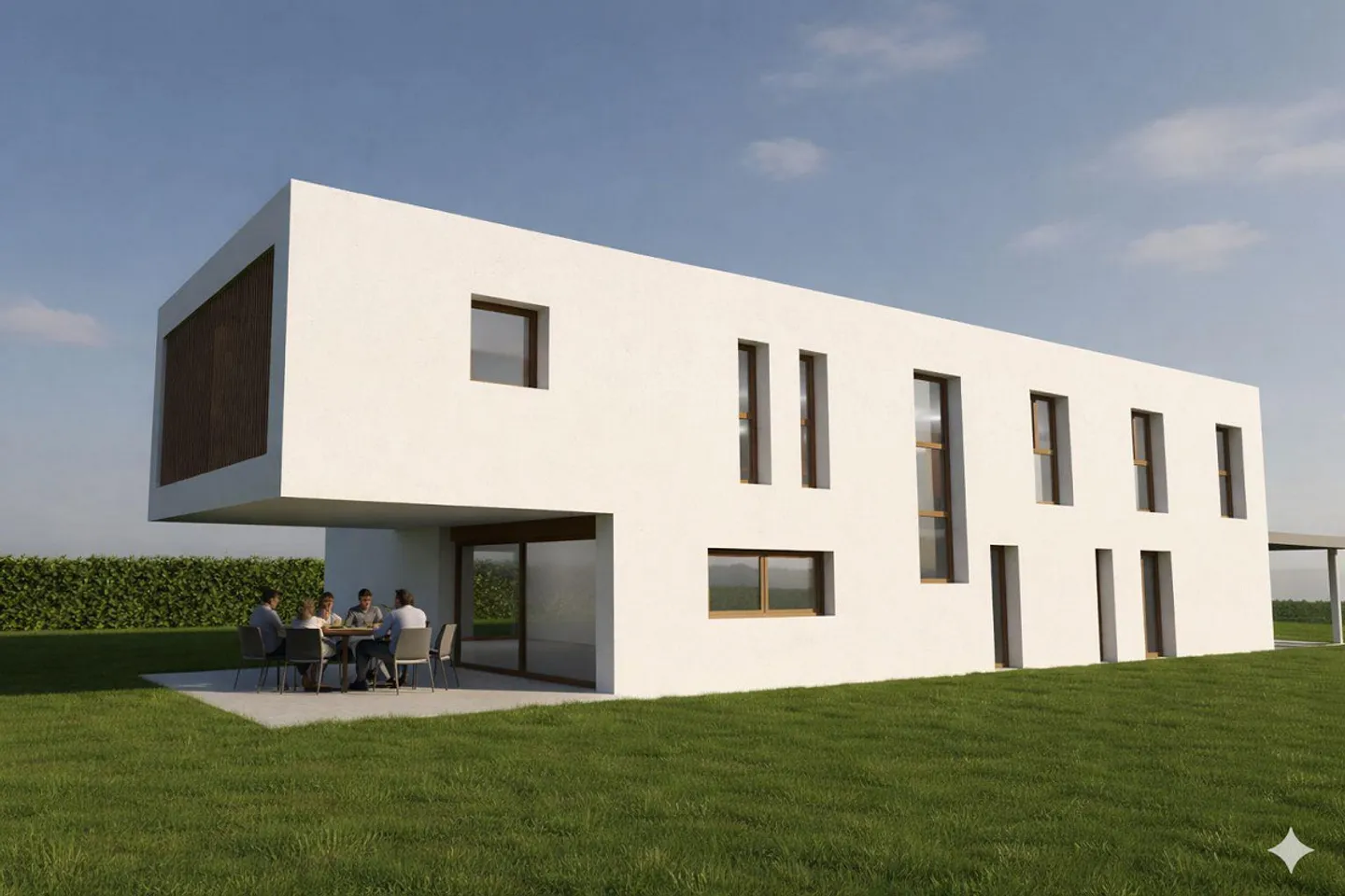 Buildable, flat plot in the green with approved project - Photo 11 of 12