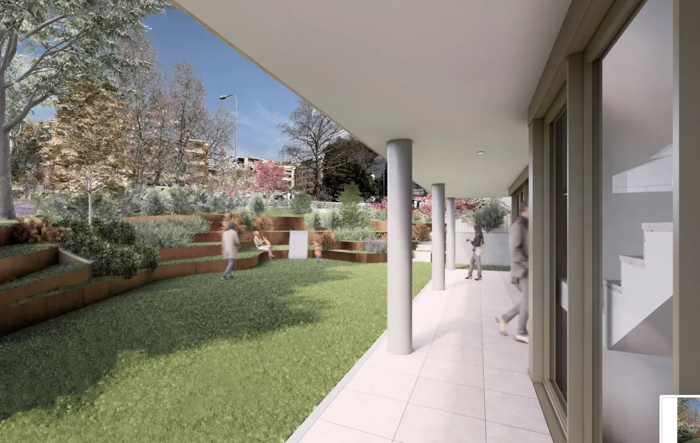 Large commercial space with large windows on the ground floor - Photo 1 of 3