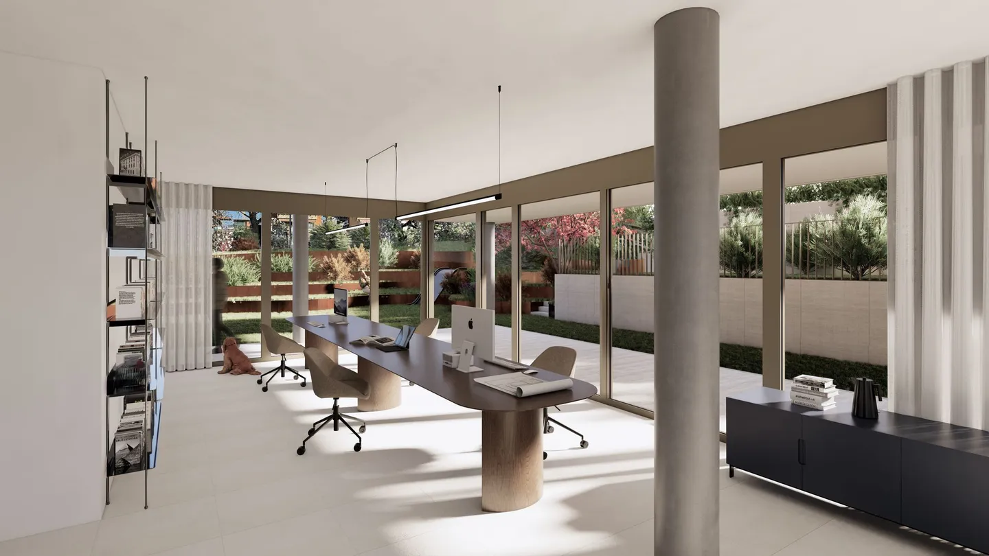 Large commercial space with large windows on the ground floor - Photo 2 of 3