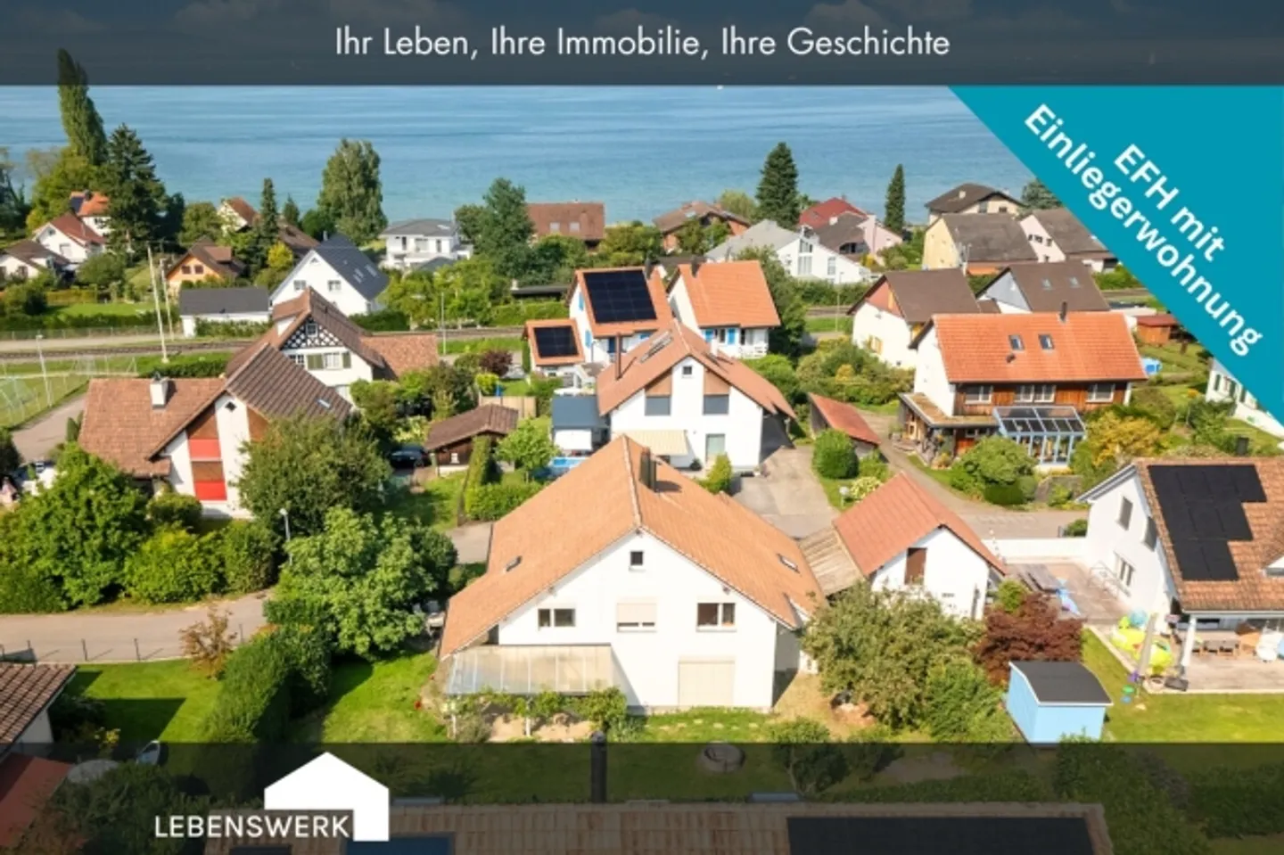 Casa unifamiliare con appartamento separato, a pochi passi dal Lago di Costanza, Uttwil TG - Foto 1 di 14