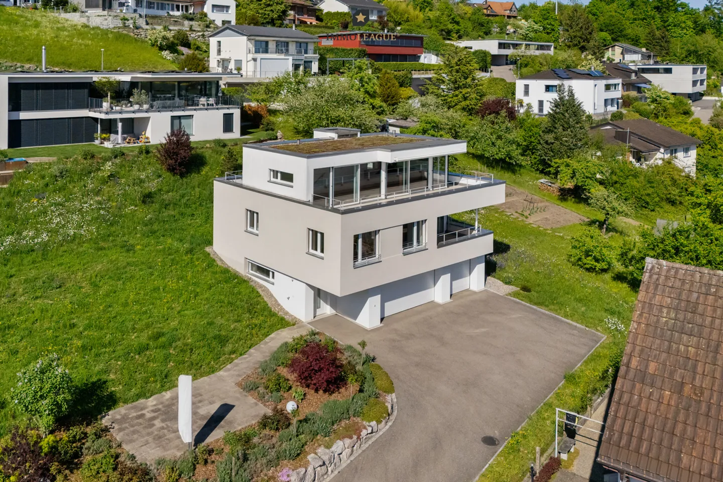 Modern Cubus House with Panorama and Surroundings - Photo 1 of 8