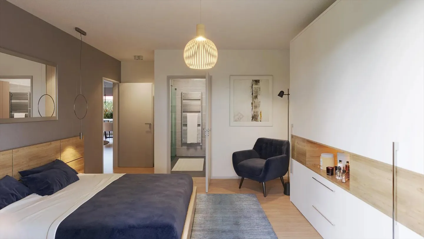 In vendita un appartamento di 5 stanze al 1° piano a Veyrier 35 m² loggia - Foto 5 di 5