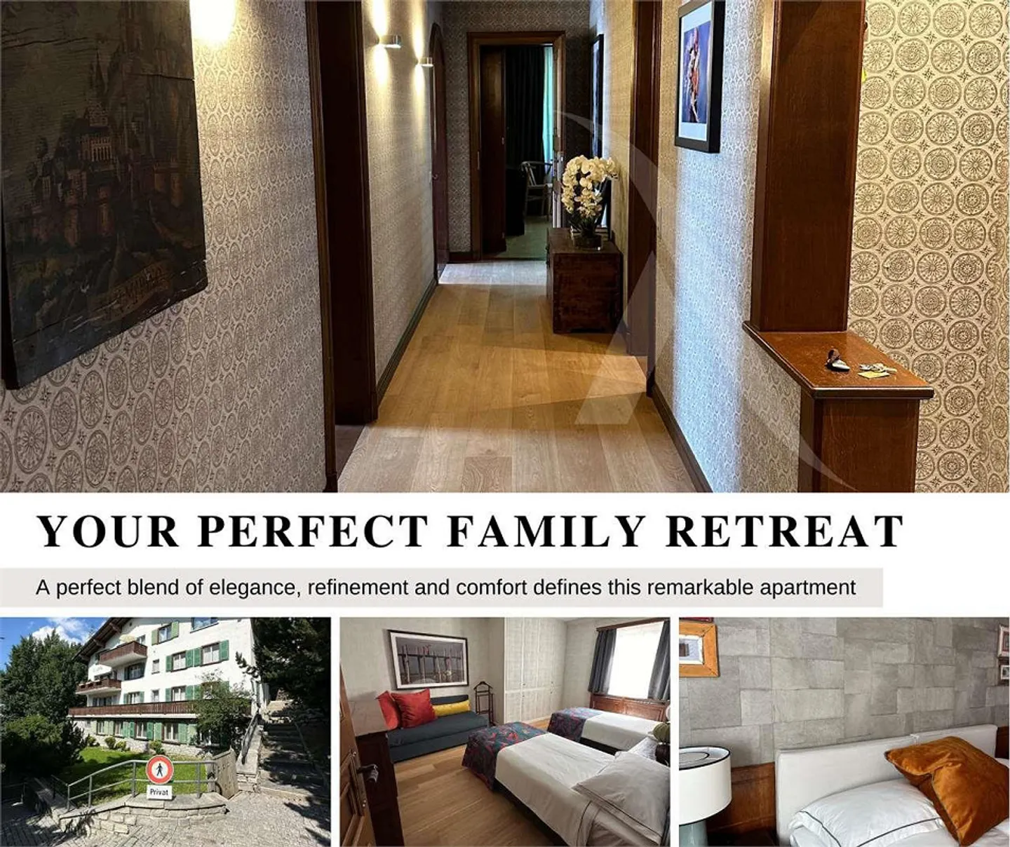LE PLUS GRAND APPARTEMENT AU COEUR DE ST. MORITZ - Photo 7 sur 9