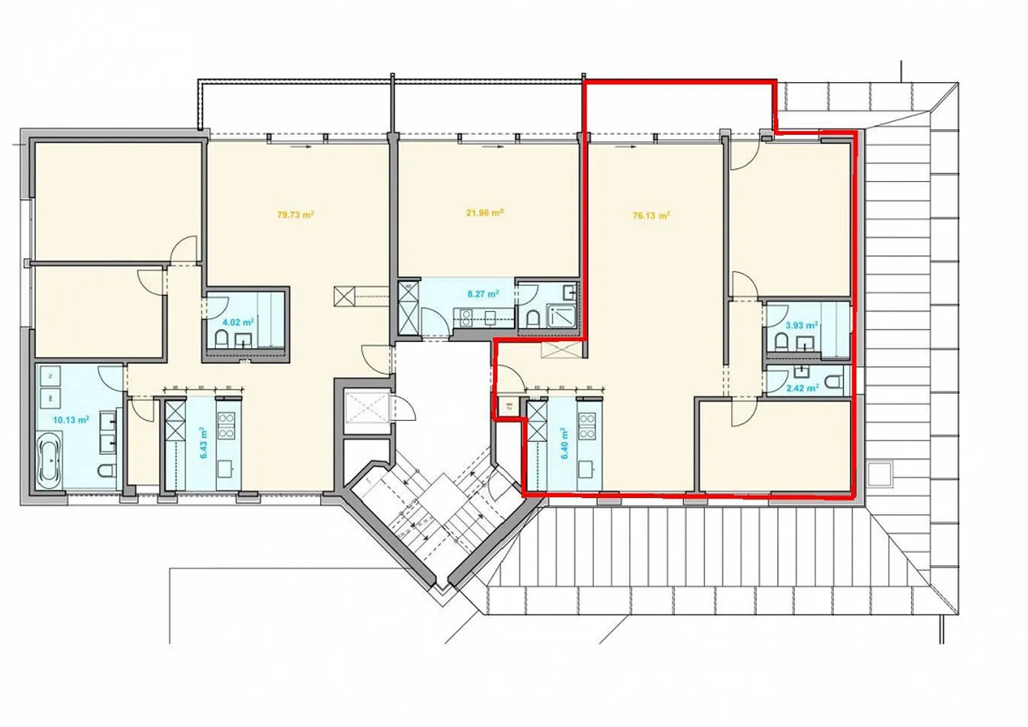 Hochwertige 3.5-Zimmerwohnung an der Oberen Bahnhofstrasse - Foto 8 von 8