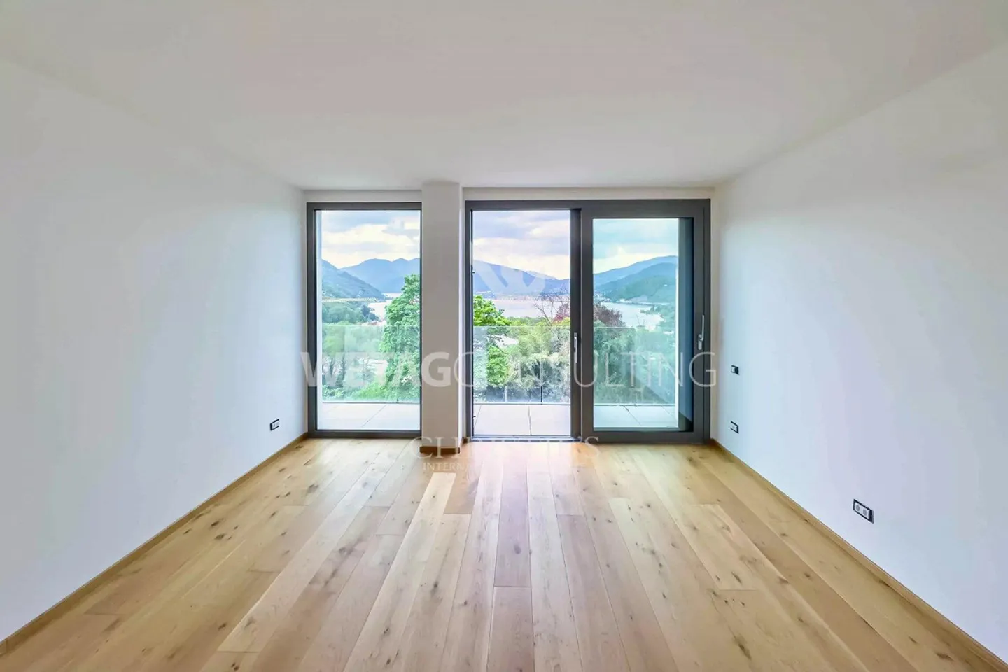 Lugano-Muzzano: villa spaziosa con piscina e vista sul lago di Lugano - Foto 5 di 13