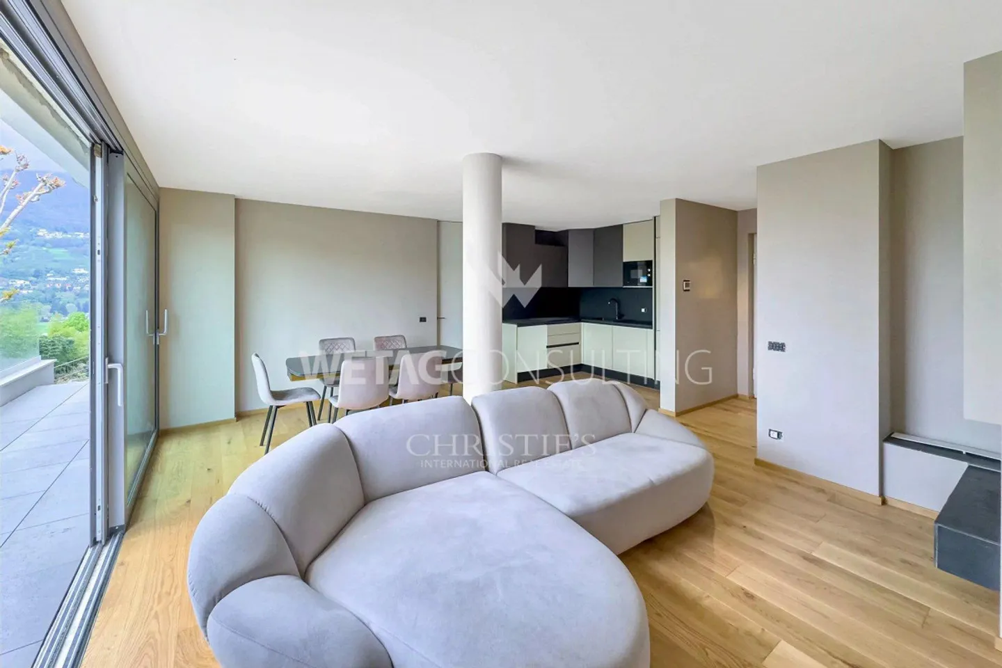 Lugano-Muzzano: villa spaziosa con piscina e vista sul lago di Lugano - Foto 13 di 13