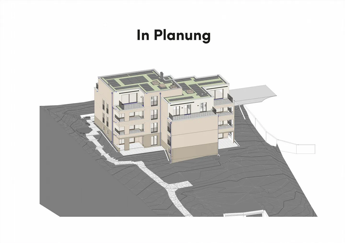 Annuncio del progetto: appartamenti di 4,5 stanze in una bella posizione collinare a Höngg - Foto 2 di 2