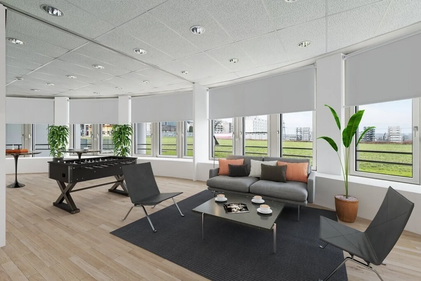 Bureaux à louer - environ 66 m2 près de l'aéroport - Photo 7 sur 8