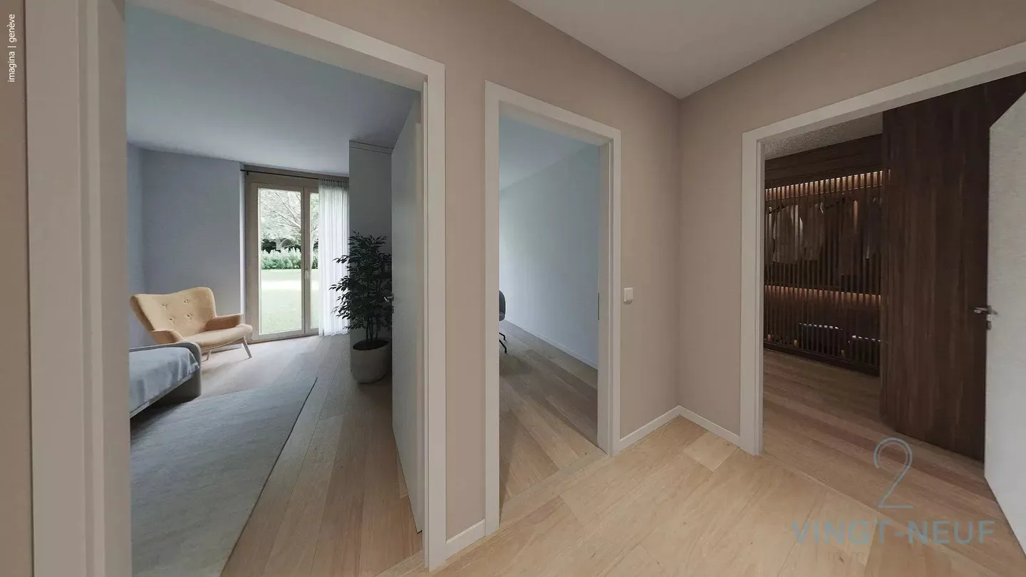 appartamenti di 4.5 stanze con giardino a Onex - Foto 5 di 10