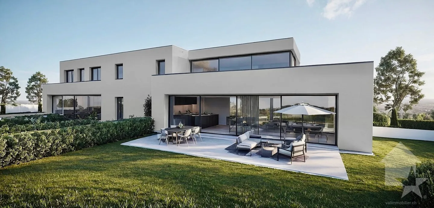 Prachtvolles Dachgeschoss-Projekt von 215 m2, Doppelgarage und Terrassen! - Foto 2 von 5