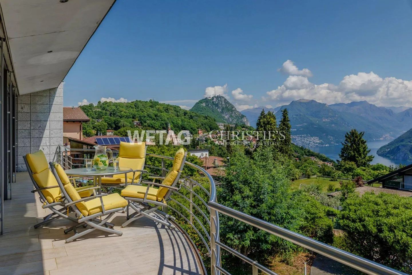 Lugano-Carona : villa moderne à Carona avec vue sur le lac de Lugano... - Photo 2 sur 13