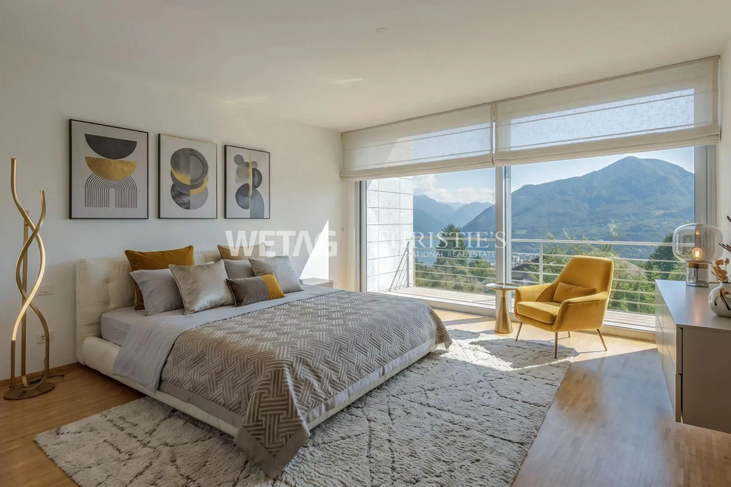 Lugano-Carona : villa moderne à Carona avec vue sur le lac de Lugano... - Photo 5 sur 13