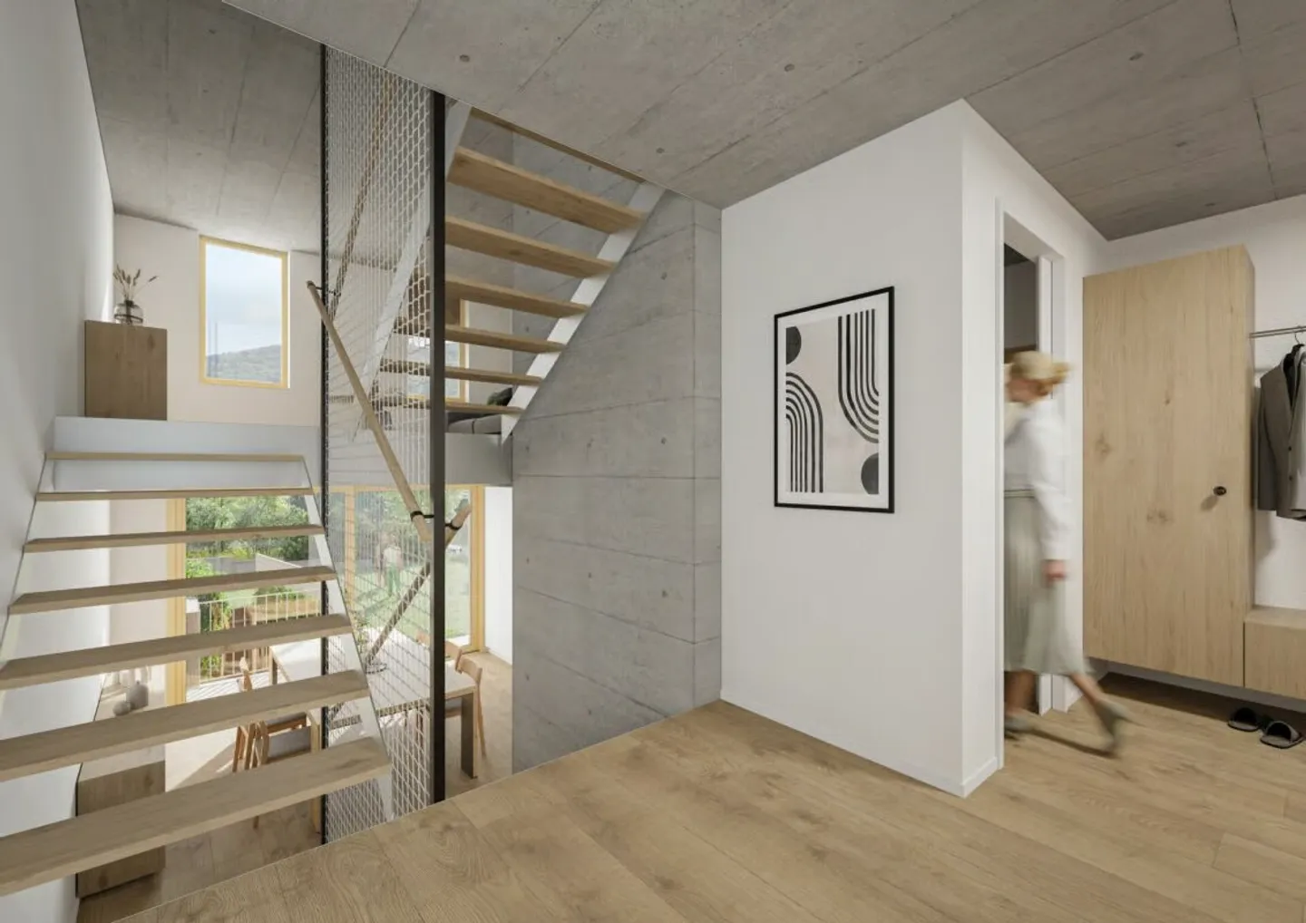 Architettura Moderna. Linee Chiare. Una Casa con Carattere. (Casa A) - Foto 6 di 9