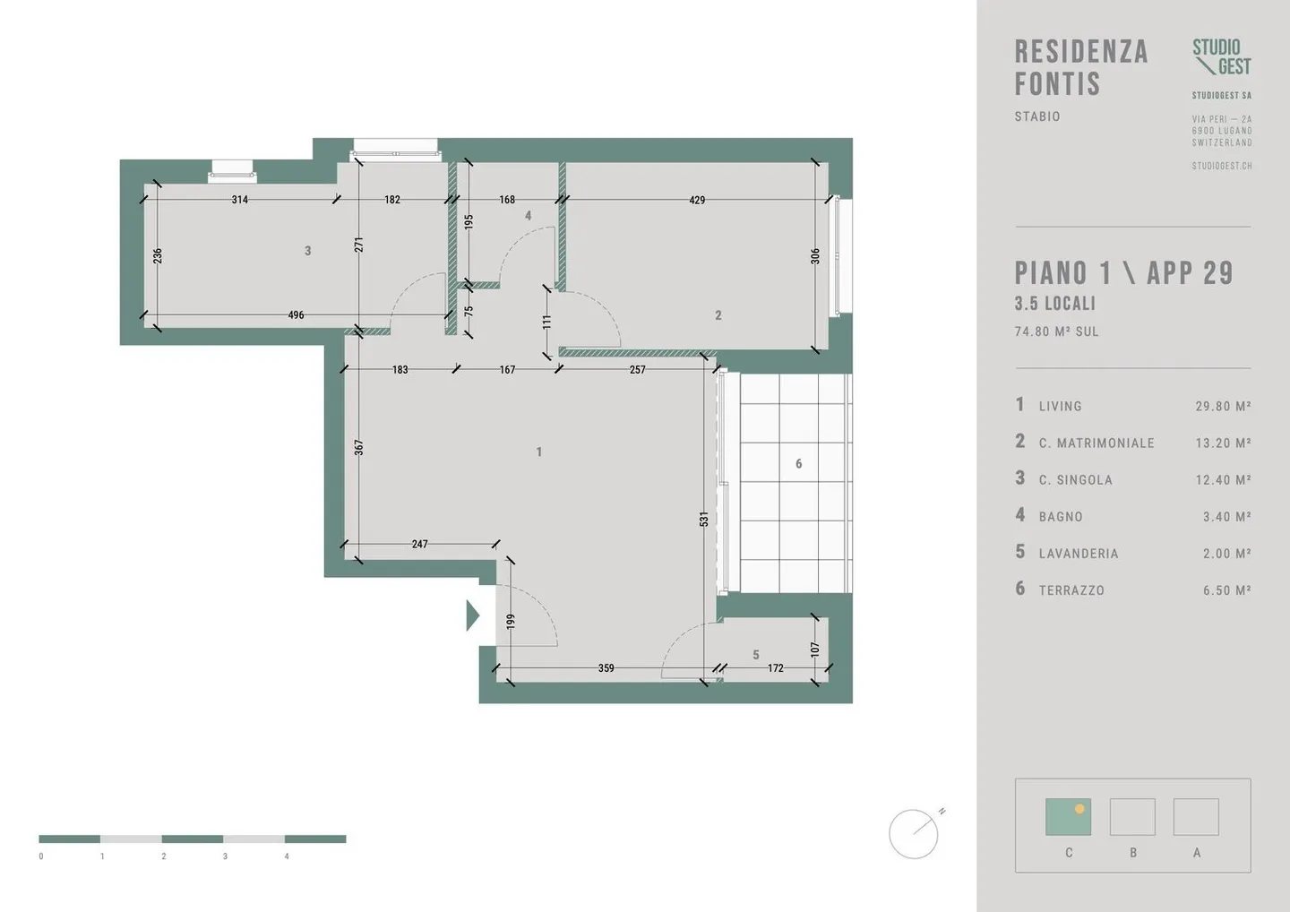 Bellissimo Trilocale arredato - Pigione All inclusive - Foto 21 di 22