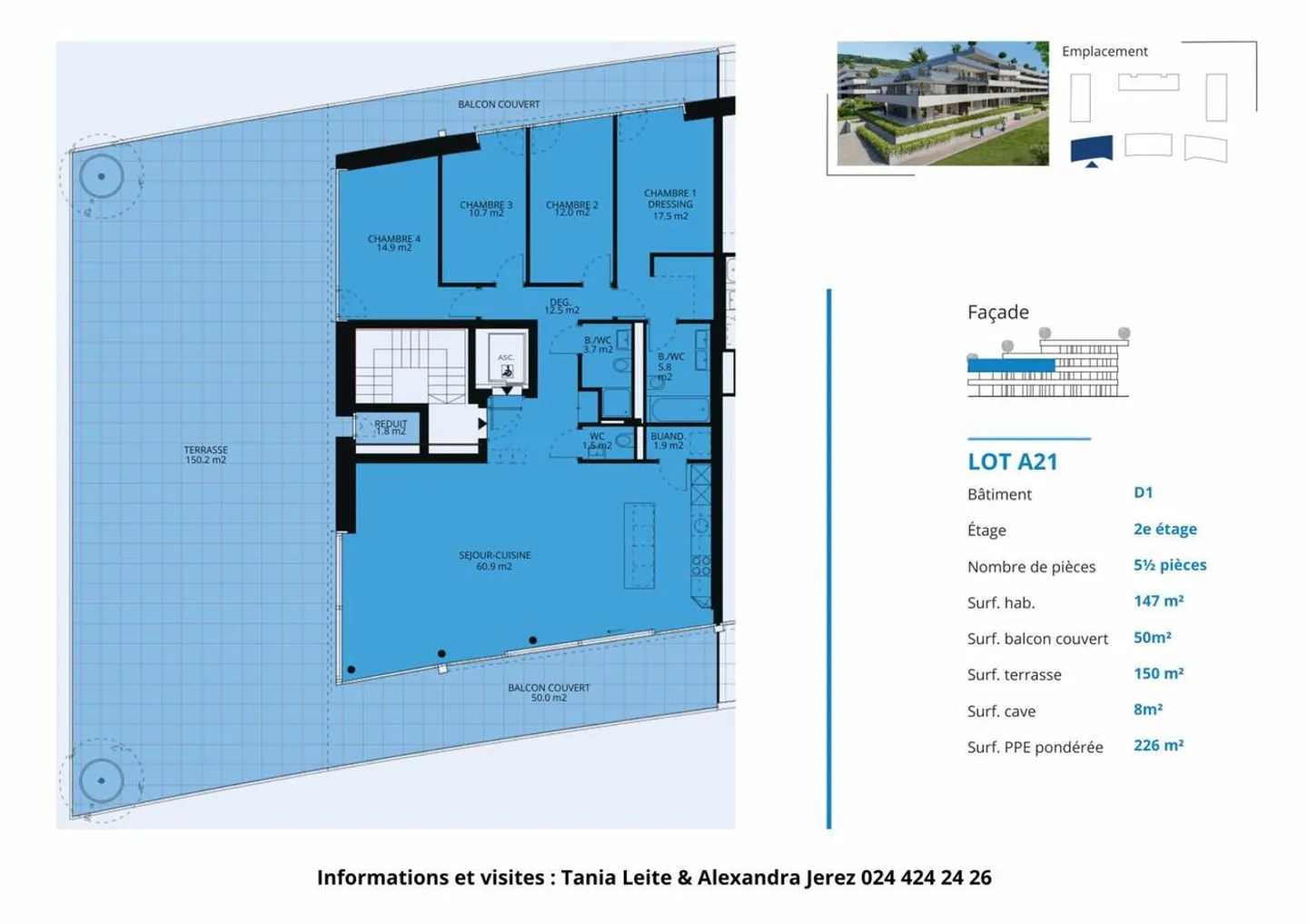 Neue 5,5-Zimmer-Wohnung - Foto 13 von 13