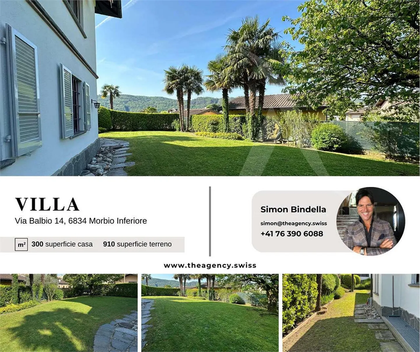La villa la plus iconique de Morbio Inferiore - Photo 2 sur 12