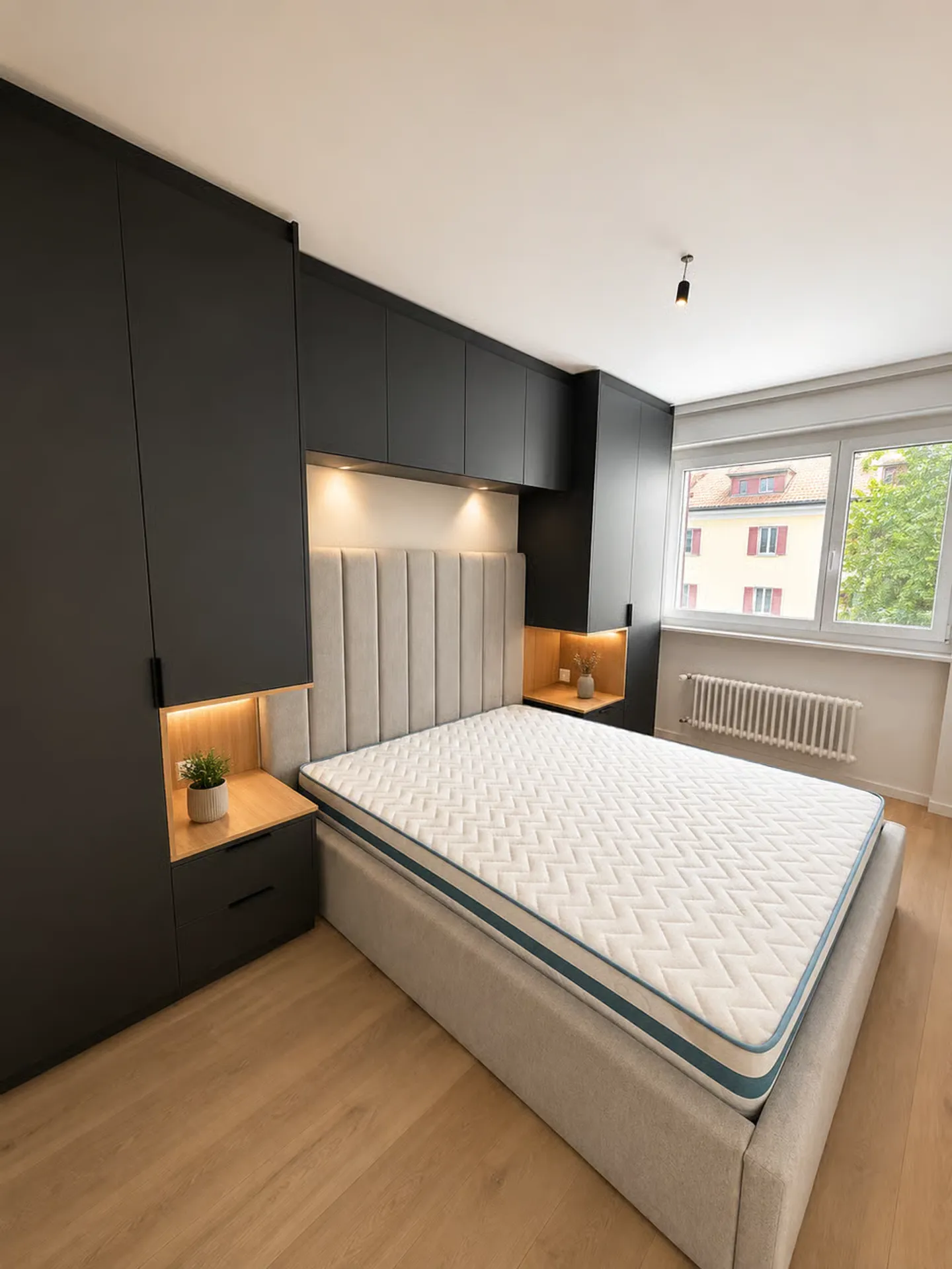 In affitto - Splendido appartamento semi-arredato di 2,5 locali nel cuore di Friburgo - Foto 1 di 8