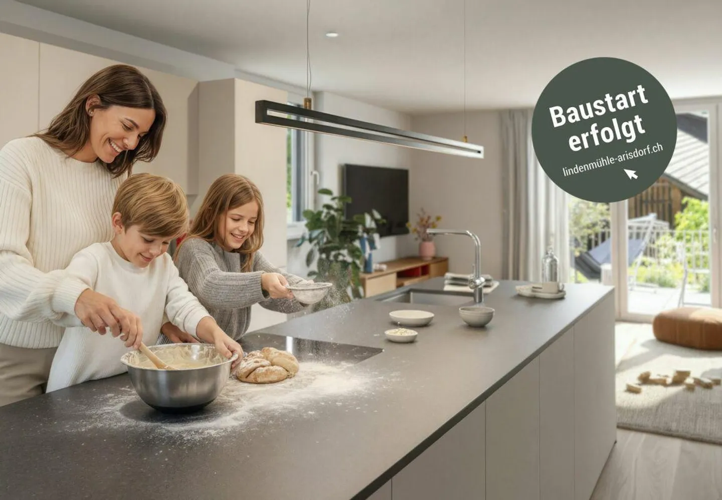 Lindenmühle Arisdorf - Wohnen mit Weitblick - Foto 1 von 10