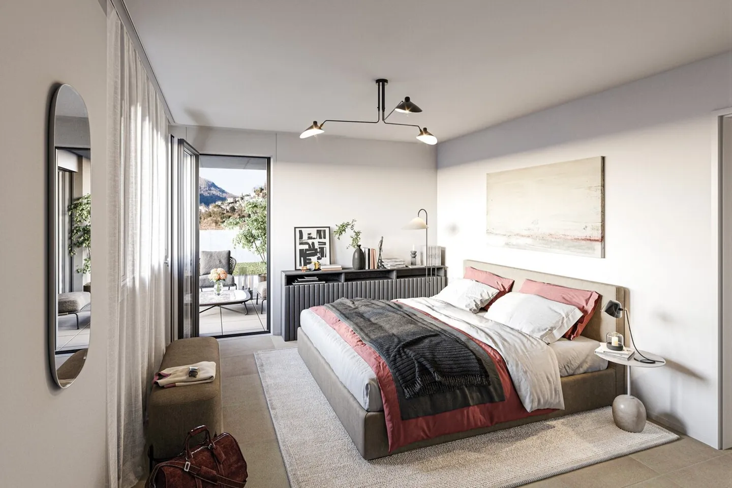 RESIDENZA HEDERA - PREMIÈRE LOCATION D'APPARTEMENTS MODERNES À TENERO-CONTRA - Photo 3 sur 4