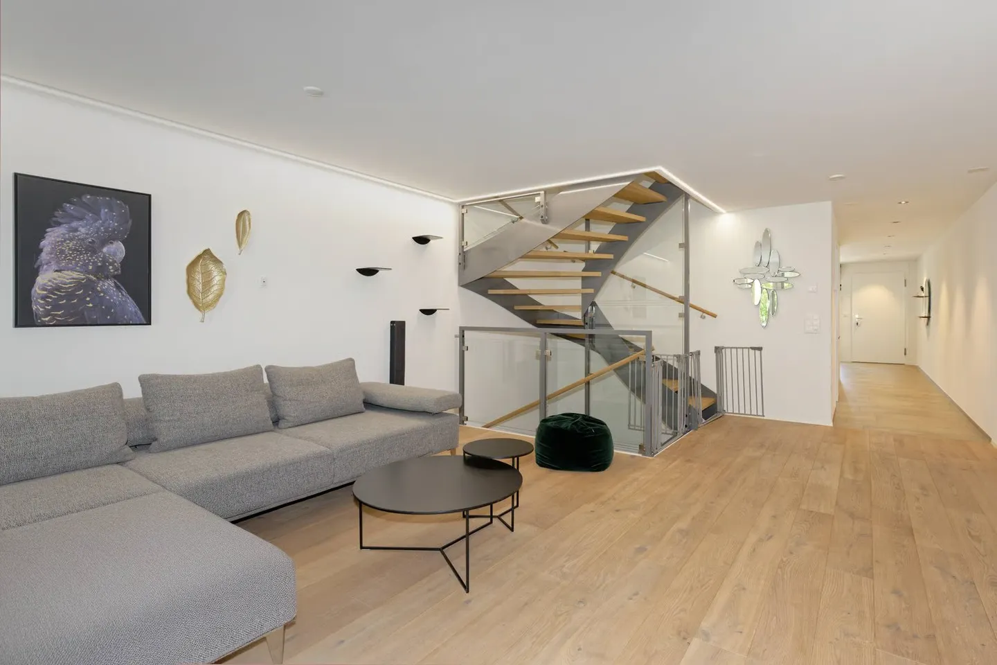 Appartement en duplex de 3,5 pièces avec jardin moderne - Photo 3 sur 8