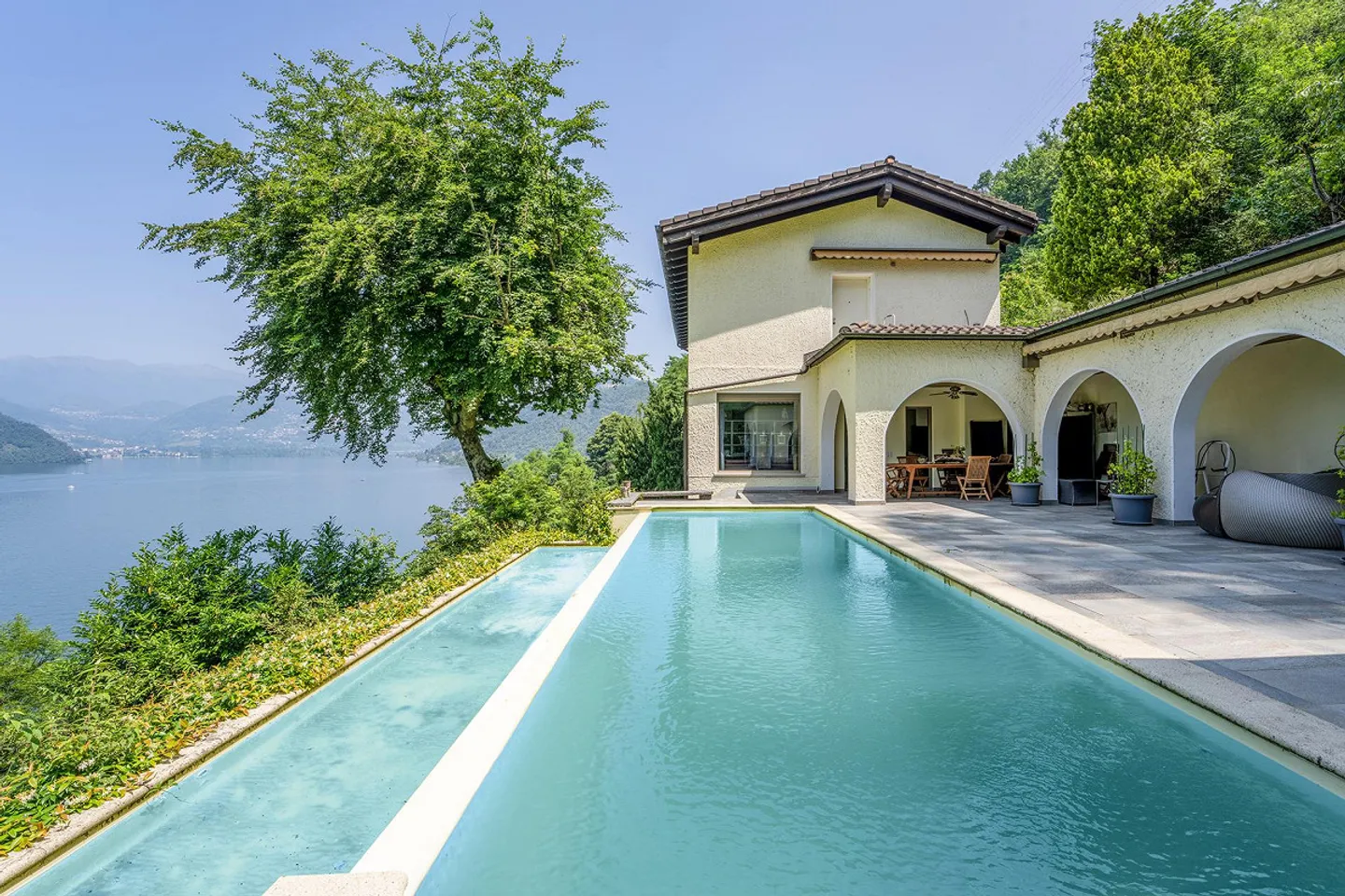 Villa Olimpia : élégance et vue sur le lac à Morcote - Photo 7 sur 16