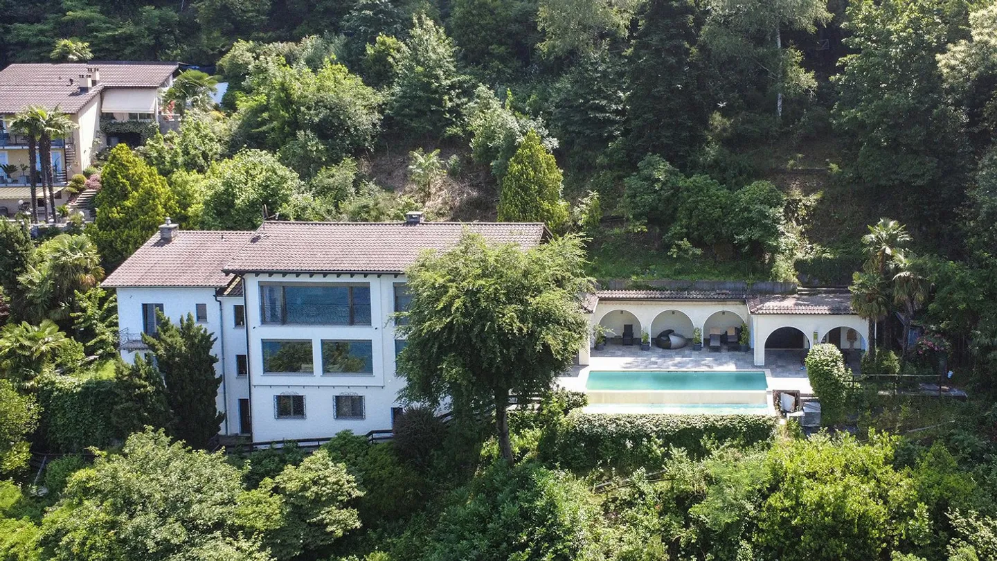 Villa Olimpia : élégance et vue sur le lac à Morcote - Photo 12 sur 16