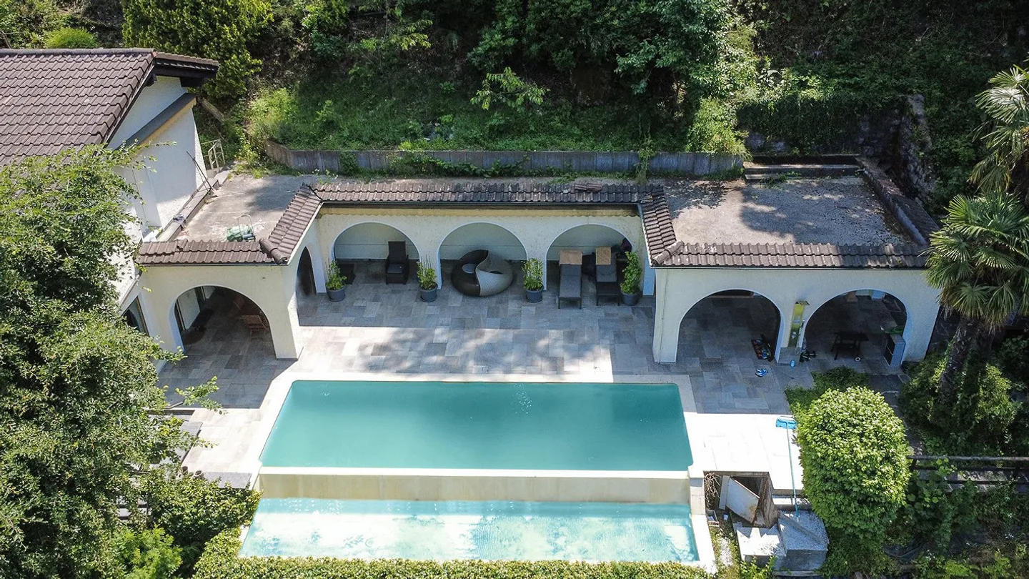 Villa Olimpia : élégance et vue sur le lac à Morcote - Photo 13 sur 16
