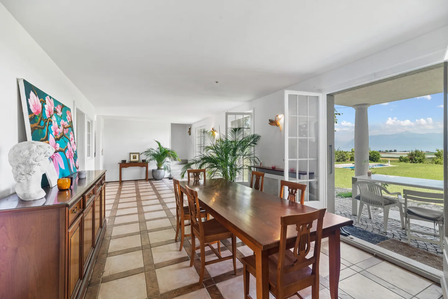 Very beautiful family property in the heart of the vineyards with swimming pool in Etoy - Photo 6 of 17