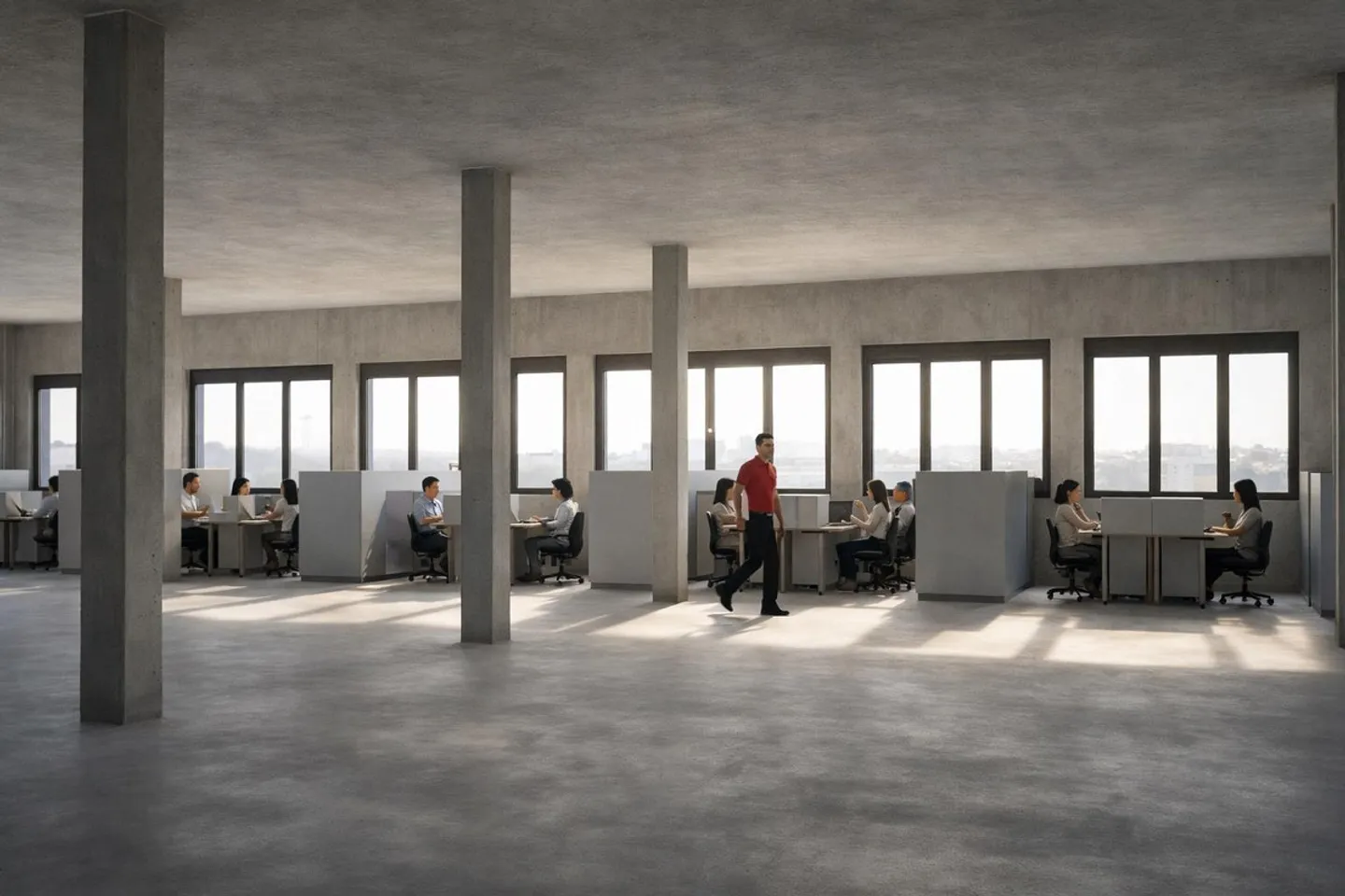 Uffici e spazi commerciali in nuova costruzione – fino a 1.166 m² al 1° piano - Foto 1 di 5