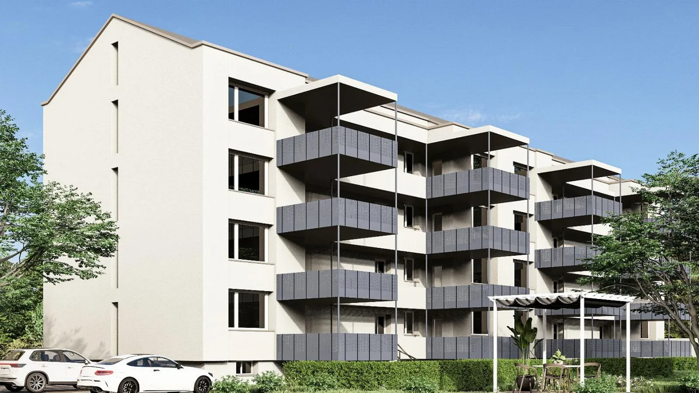 Exklusiv zur Erstvermietung – kernsanierte 4.5-Zimmer-Wohnung - Foto 3 von 3