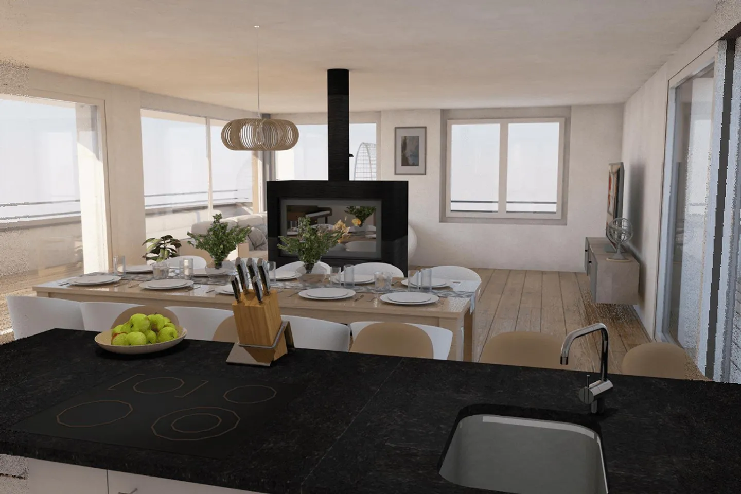 Neubau MFH Sonnenbüel – Wohnung 5 - Foto 7 von 10