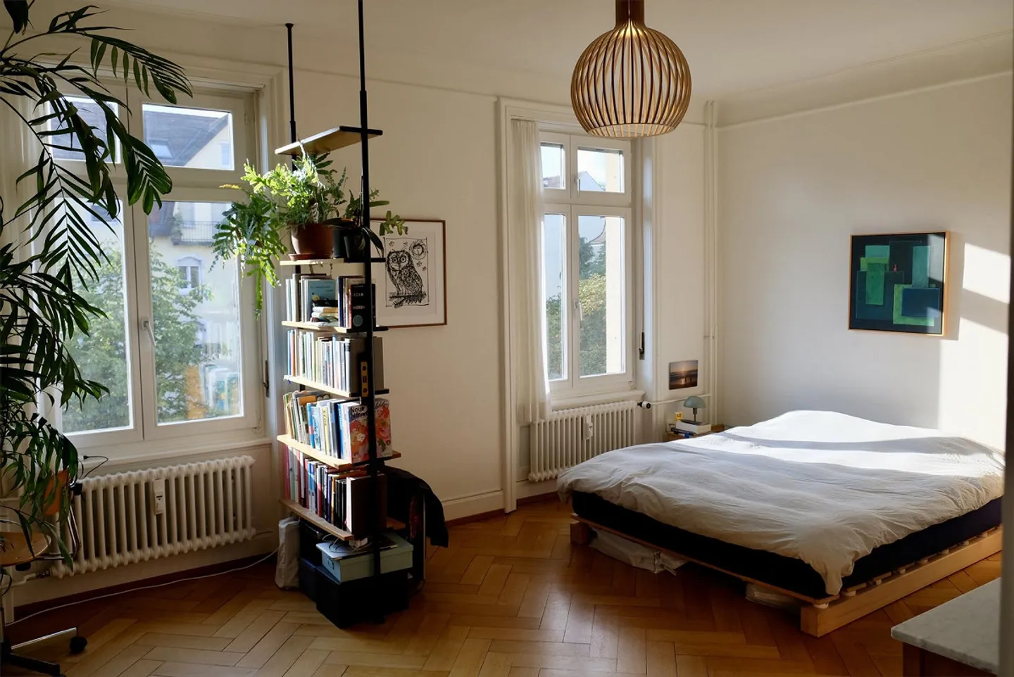Charmante Altbauwohnung mit zwei Balkonen im Gundeli - Foto 2 di 11