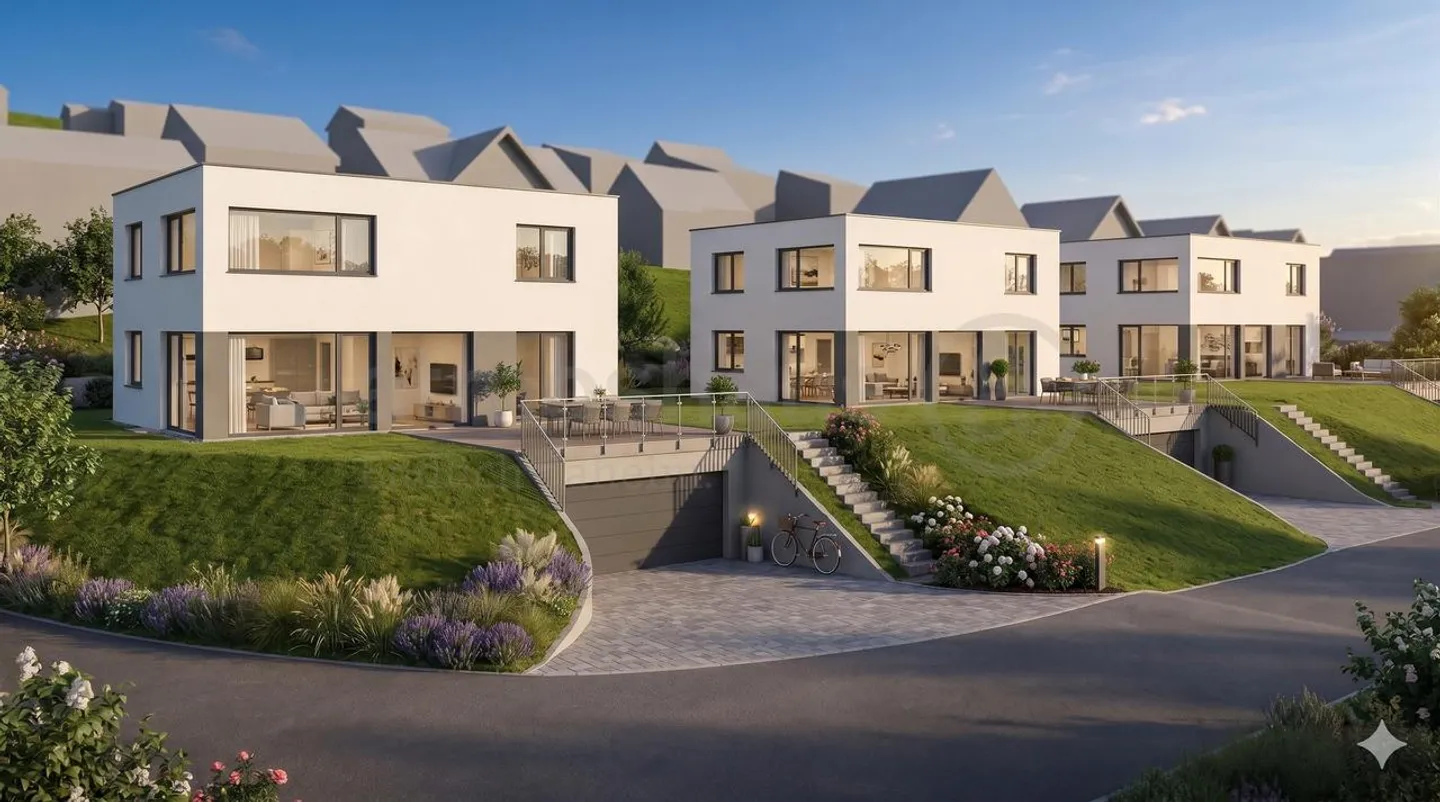 Maisons de rêve à Reigoldswil – Projet de construction neuve avec école à côté - Photo 1 sur 9