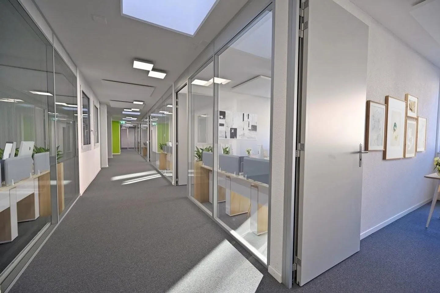 Bureaux individuels lumineux dans le quartier de Mattenhof - Photo 4 sur 4